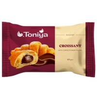 Круассан Toniya с шоколадной начинкой, 60г